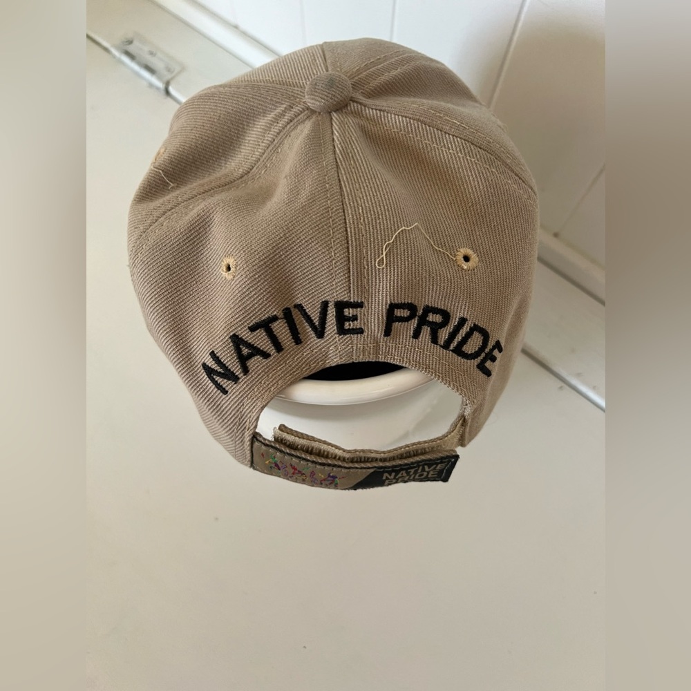 Native Pride Hat Strap Back Dance Embroidered - image 4